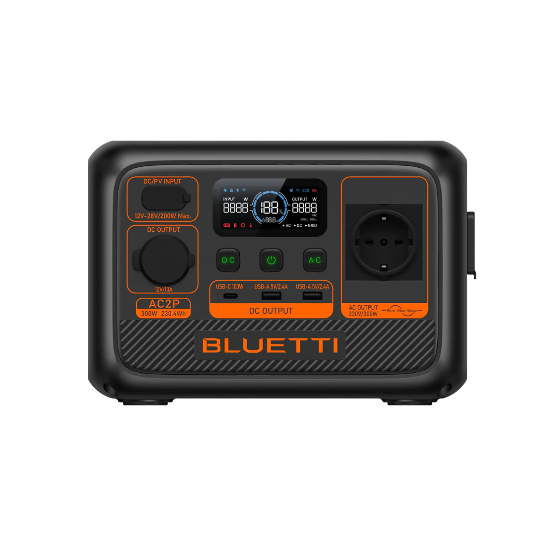 Bluetti AC2P portable solar power station