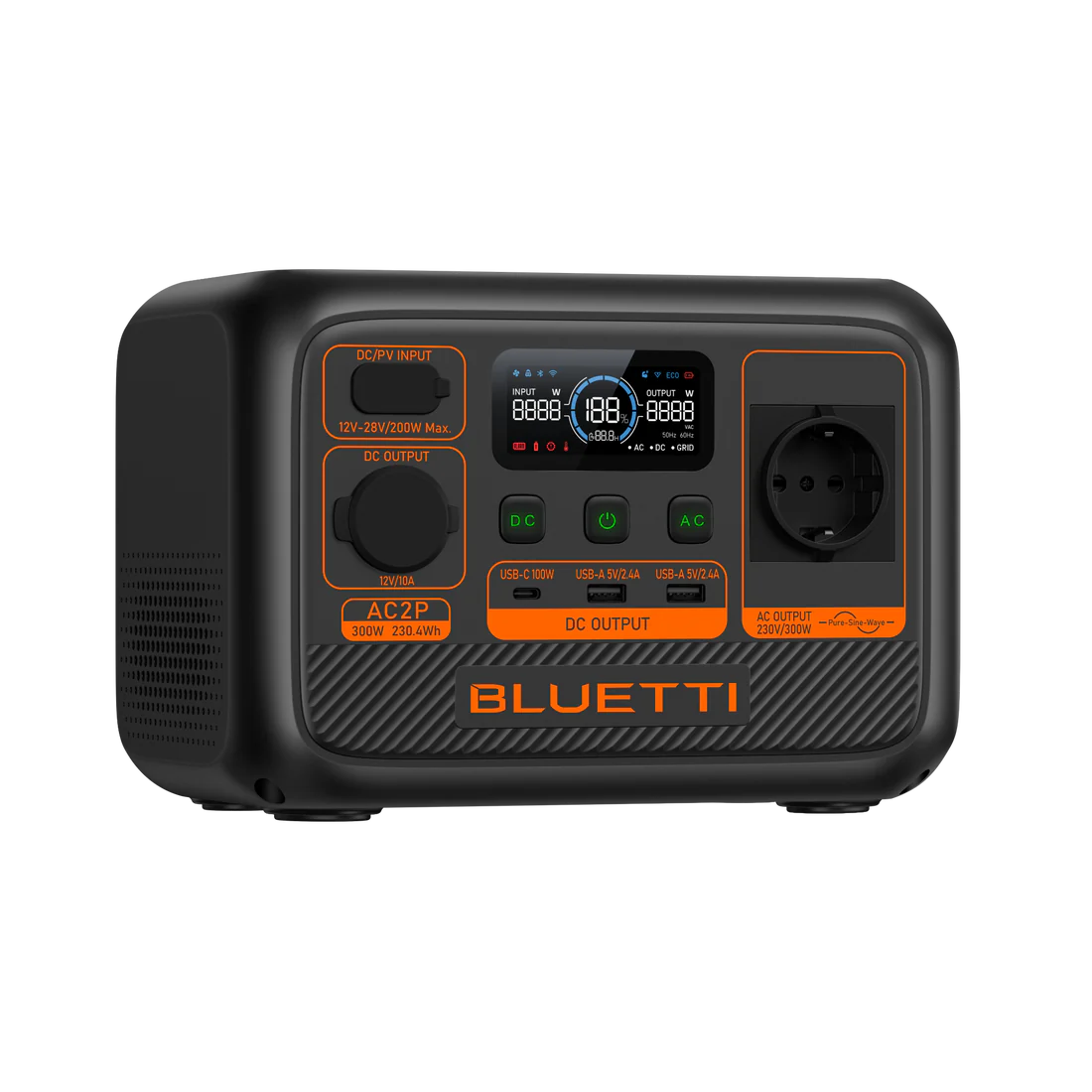 Bluetti AC2P portable solar power station