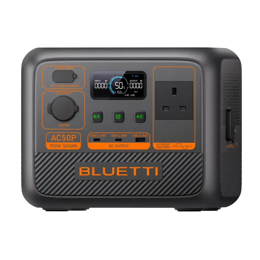 New: Bluetti AC50P portable solar power station 700W / 504Wh