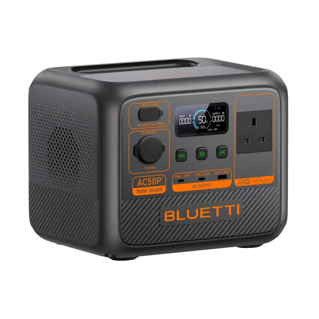 New: Bluetti AC50P portable solar power station 700W / 504Wh