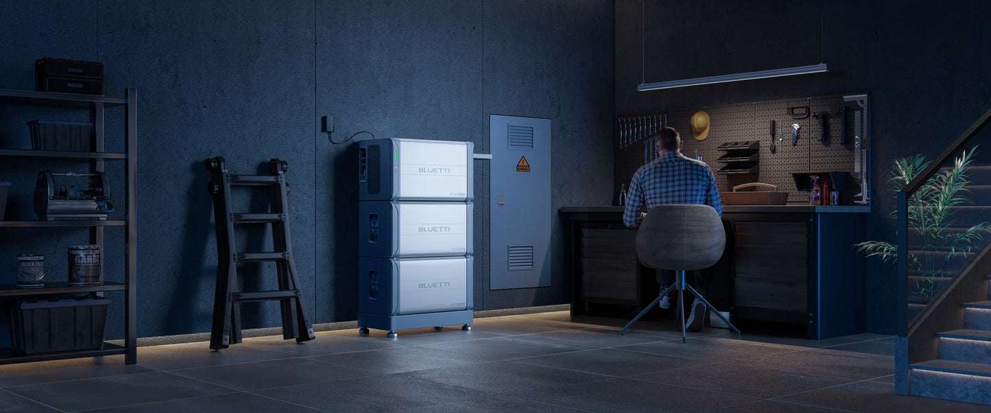 Bluetti EP760 off-grid power system 7.6kW / 9.92kWh