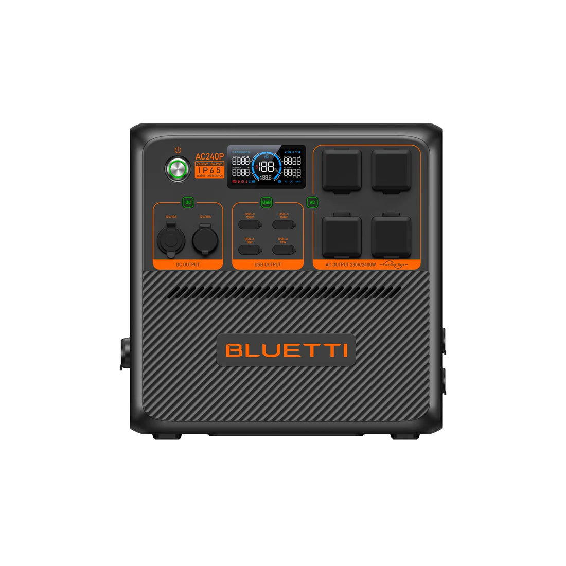 BLUETTI AC240P Portable Power Station 2400W 1843Wh