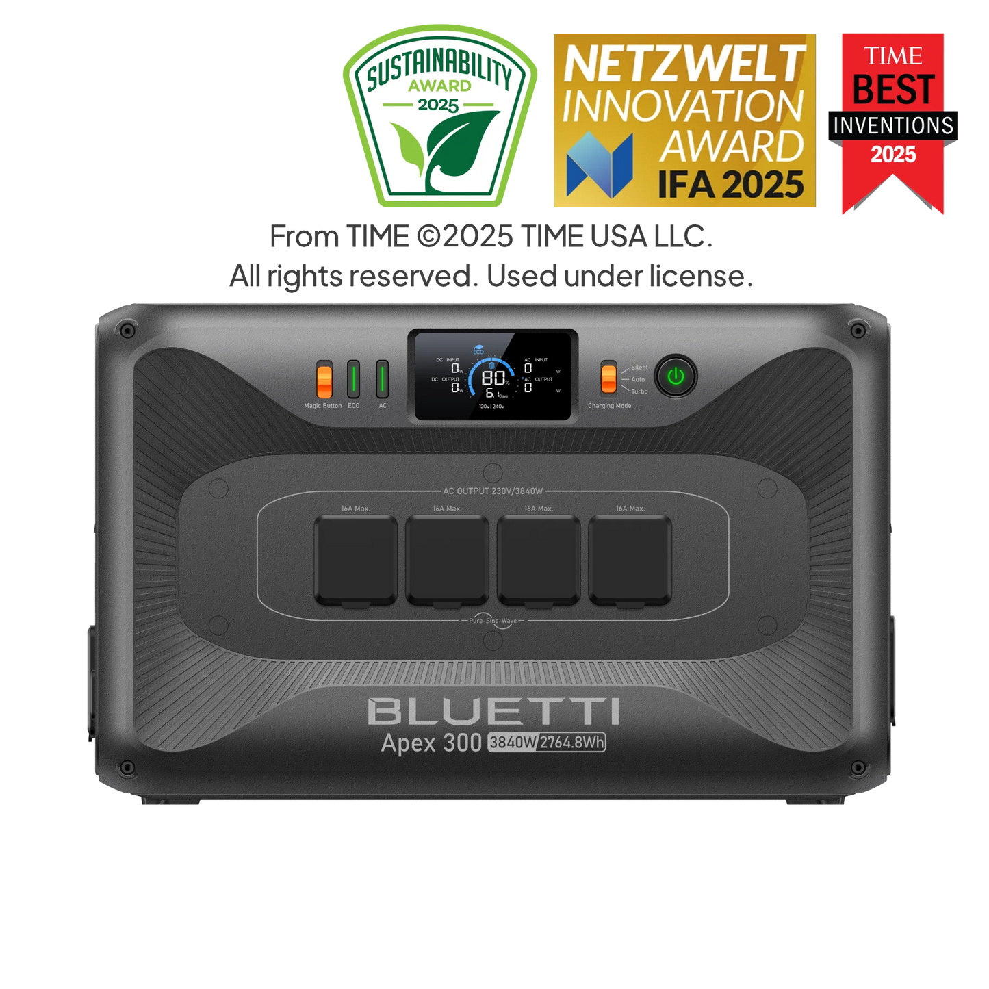 Bluetti APEX 300 solar power station