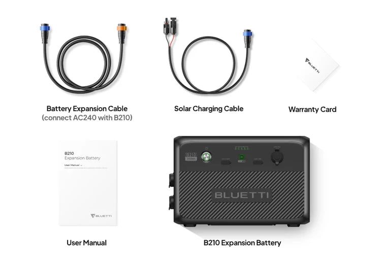 Bluetti B210 expansion battery for AC240P and AC200PL