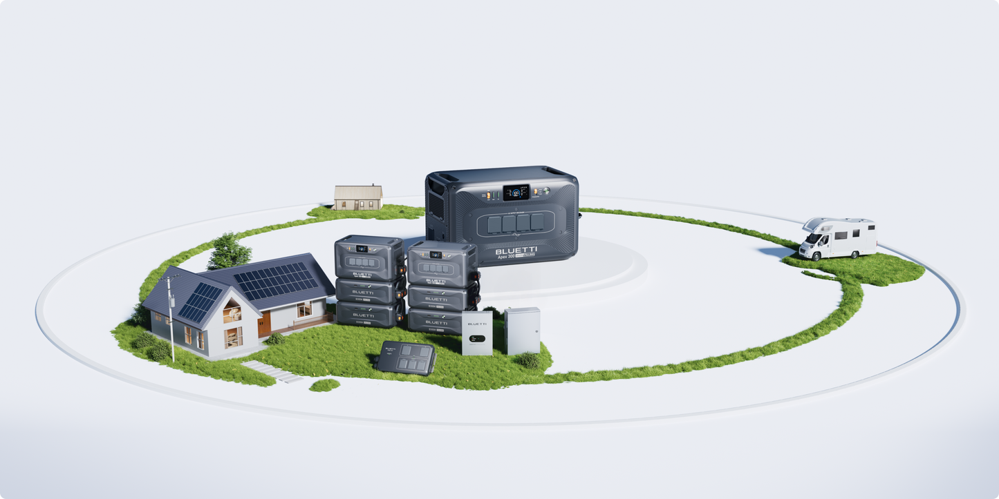 Bluetti APEX 300 solar power station