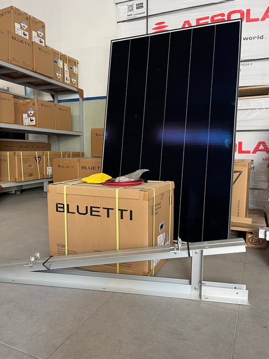 3.84kW off-grid kit: Bluetti Apex 300 + 485W solar panel
