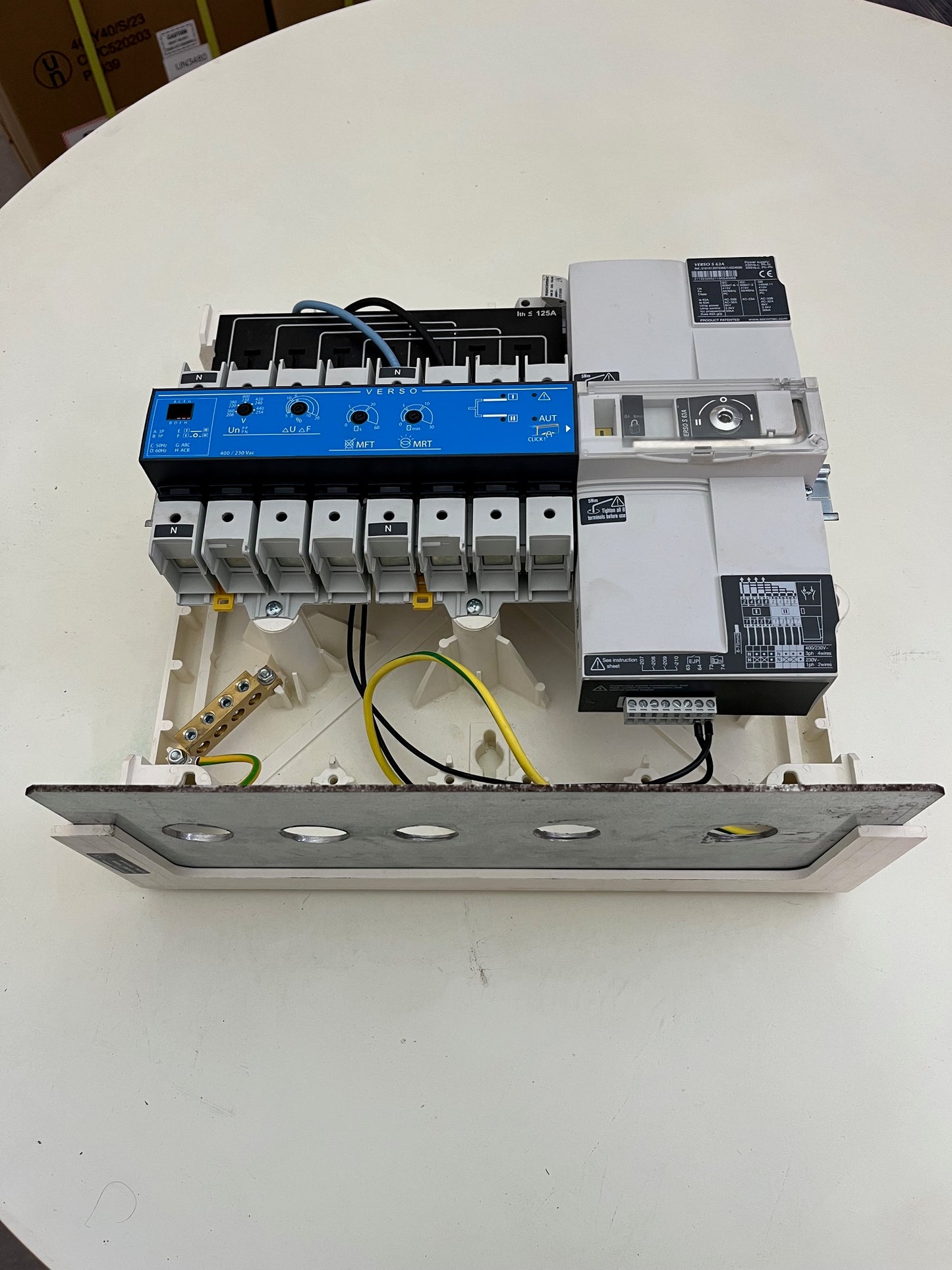 KOHLER SDMO VERSO-S 3 phase 63A automatic changeover transfer switch - project overflow item / pre-owned