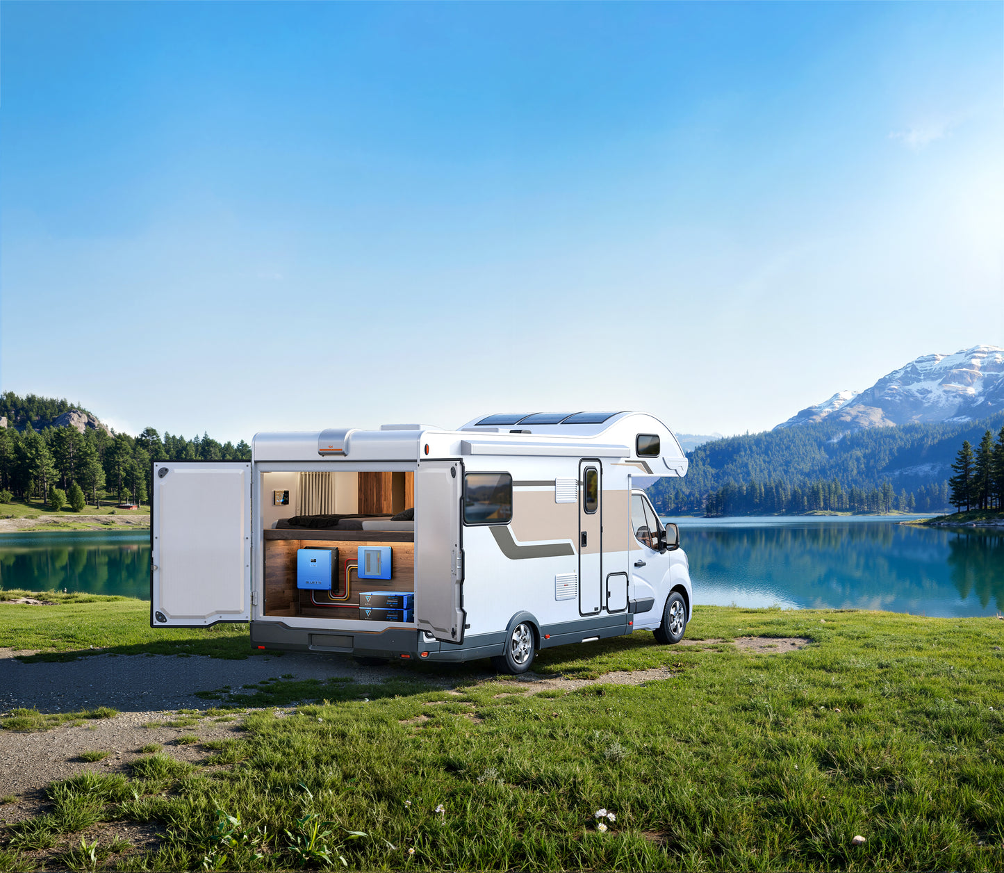 Ultimate Power for your RV, Boat or Cabin: RV5+B4810+Epanel+Epad